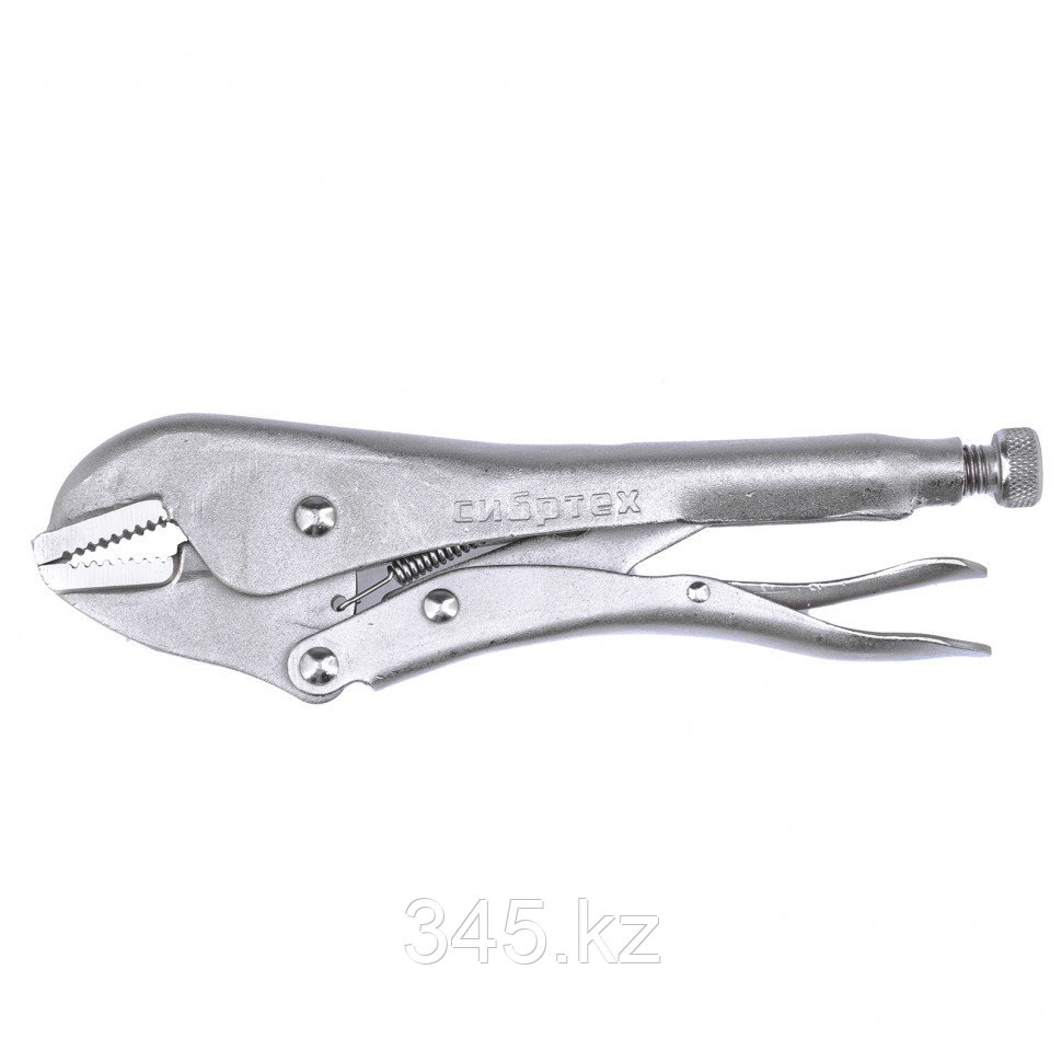 Зажим ручной, усиленный, плоский захват, 225 мм Сибртех