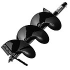 Шнек для грунта ER-200, диаметр 200 мм, длина 800 мм,соединение 20 мм, съемный нож Denzel