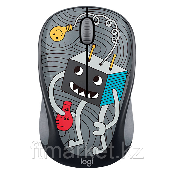 LOGITECH Wireless Mouse M238 - Doodle Collection - LIGHTBULB - EMEA, фото 1