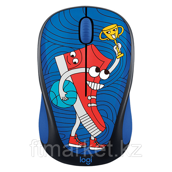LOGITECH Wireless Mouse M238 - Doodle Collection - SNEAKERHEAD - EMEA, фото 1