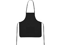 Фартук, черный, плотность 80г/м2