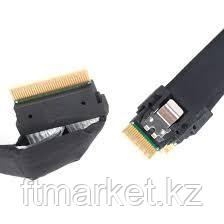 Интерфейс кабелі Slim SAS nVME Supermicro CBL-SAST-1250F-85, фото 1
