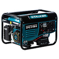 Бензиновый генератор STALKER SPG-3700E / 2.5кВт / 220В