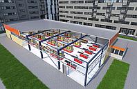 Торговые павильоны, ангар