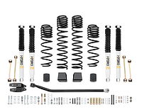 Лифт-комплект винтовой пружины Quadratec для максимальной нагрузки 3,5 дюйма для Jeep Wrangler JL 2018-2024+