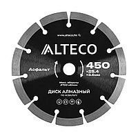 Диск алмазный по асфальту ALTECO 450x25.4x3.6мм