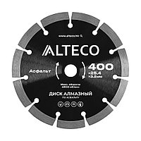 Диск алмазный по асфальту ALTECO 400x25.4x3.2мм