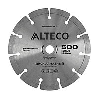 Диск алмазный по железобетону ALTECO 500x25.4x3.6мм