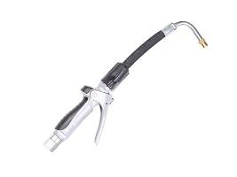 Пистолет для раздачи масла с гибким наконечником 90° и автоматическим каплеотсекателем