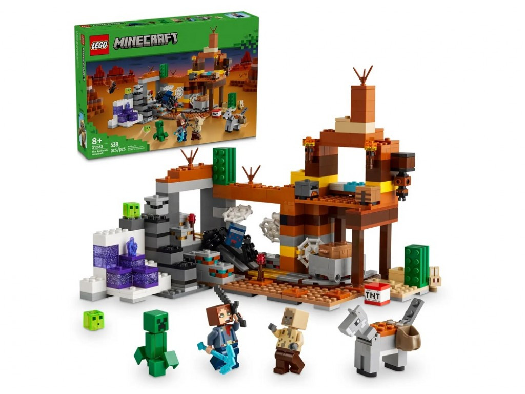 Lego 21263 Minecraft Шахта в Пустошах, фото 1