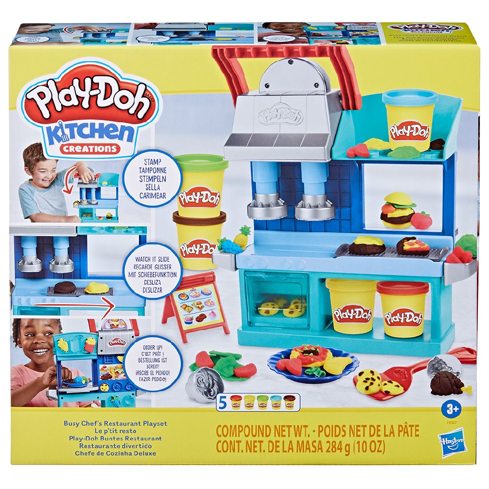 Hasbro Play Doh Игровой набор Ресторан Шеф повара, Плей До F8107, фото 1