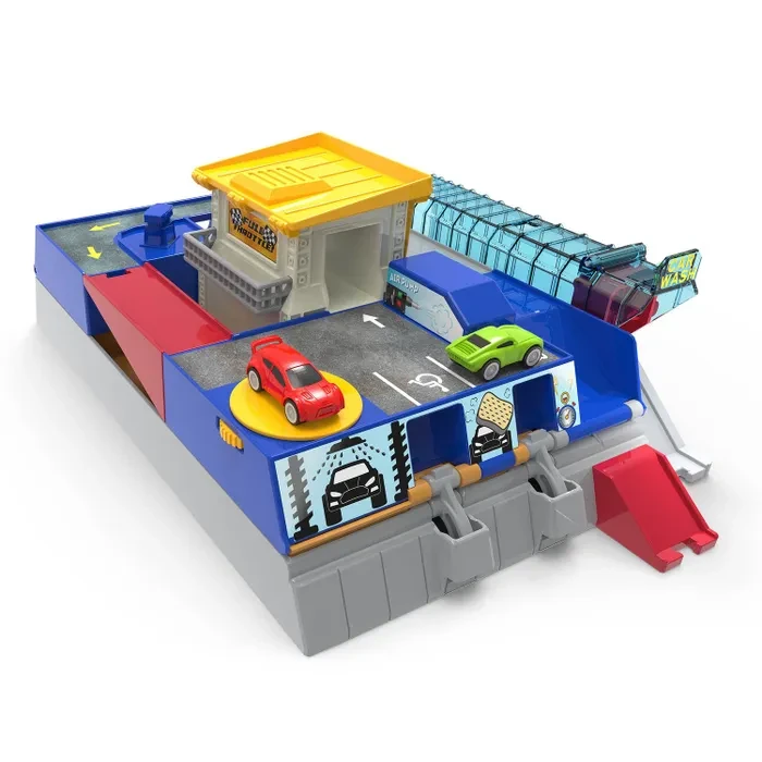 Игровой набор DRIVEN Pocket series Гоночная трасса 2в1, 80эл