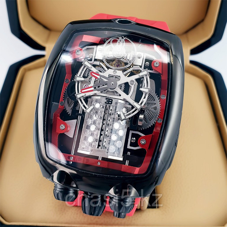 Мужские наручные часы Jacob & Co BUGATTI CHIRON TOURBILLON (22735)