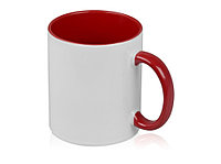 Кружка для сублимации Sublime Color, белый/красный