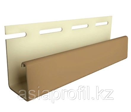 Профиль J26х3000 мм Карамельный Docke