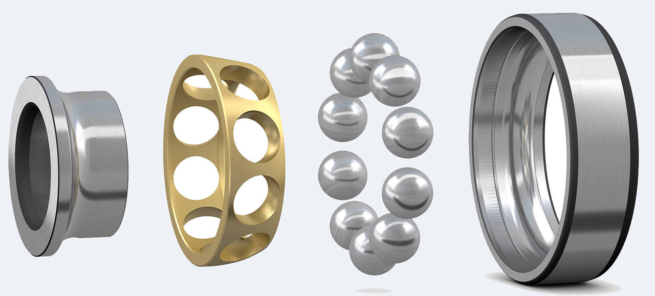 Радиально-упорные роликовые конические подшипники 55x100x22.75 мм 30211 ГОСТ 27365-87, фото 1