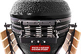 Керамический гриль-барбекю CFG (черный) (61 см), фото 7