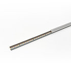 Профиль алюминиевый со встроенной лентой и рассеивателем без провода 6500K 12V, хлыст 3м, фото 3