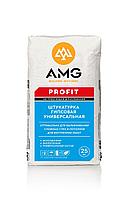 Штукатурка AMG PROFIT гипсовая универсальная 3 в 1, 30кг