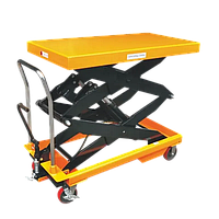 Подъемные столы передвижные с двойными ножницами