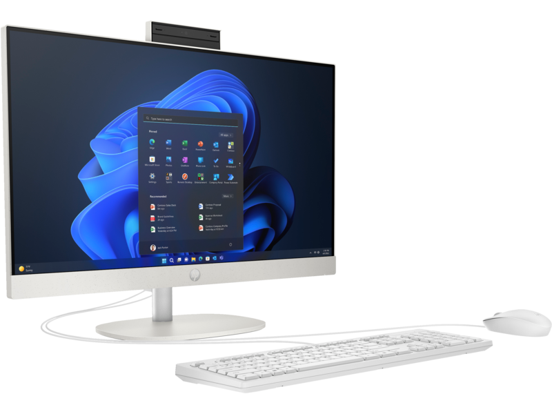 HP 937D4EA Моноблок ProOne 240 G10 AiO 23.8" i7-1335U 16GB/512 Win11Pro, White, фото 1
