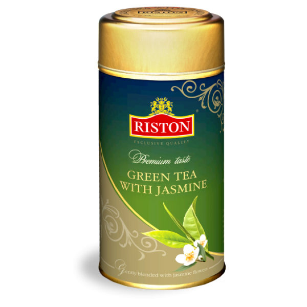 Чай Riston Green tea with Jasmine зеленый с жасмином 225гр.