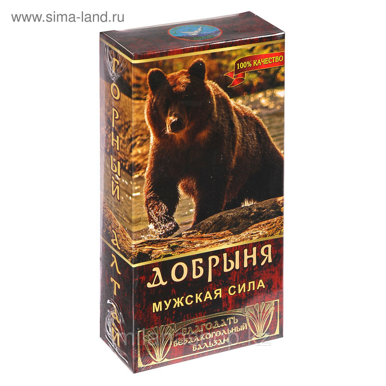 Бальзам безалкогольный "Добрыня" мужская сила, 250 мл, фото 1