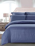 Комплект постельного белья 2.0 Алсу страйп-сатин цветной