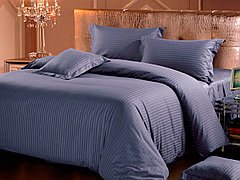 Комплект постельного белья 1.5 Алсу страйп-сатин цветные