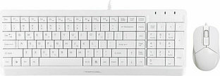 Keyboard+mouse A4Tech F1512S White Fstyler USB