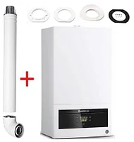 Газовый настенный котел двухконтурный Будерус Buderus Logamax U072-18К на частный дом площадью до 180 кв.м