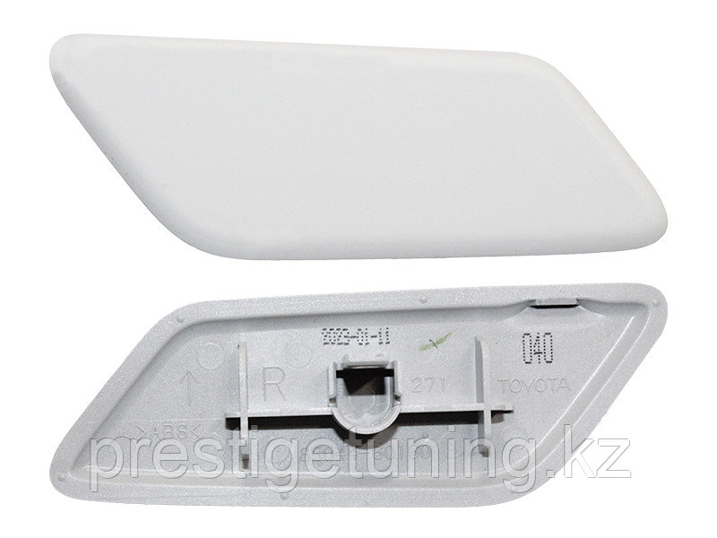 Крышка омывателя правая (R) на Land Cruiser Prado 2018-23 Белый цвет (Оригинал)