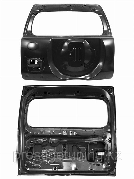 Крышка багажника на Land Cruiser Prado 2018-23 под чехол запаски (Оригинал)