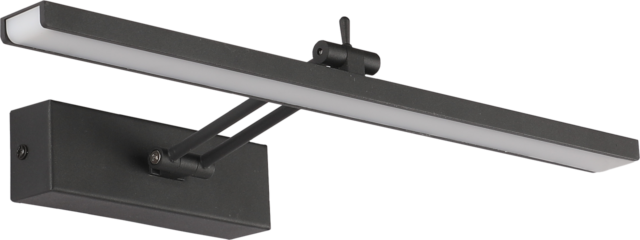 LED MIRROR С005 9W BLACK 4000K 40см