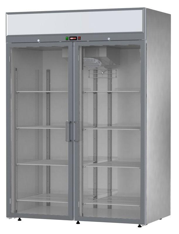 ШКАФ ХОЛОДИЛЬНЫЙ СО СТЕКЛ. ДВЕРЬЮ АРКТО D1.0-GL С КАНАПЕ (R290) НЕРЖ. 101000191