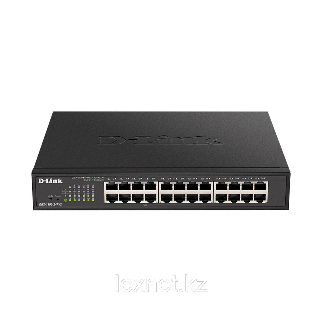 DGS-1100-24V2 Настраиваемый L2 коммутатор c 24 портами 10/100/1000Base-T