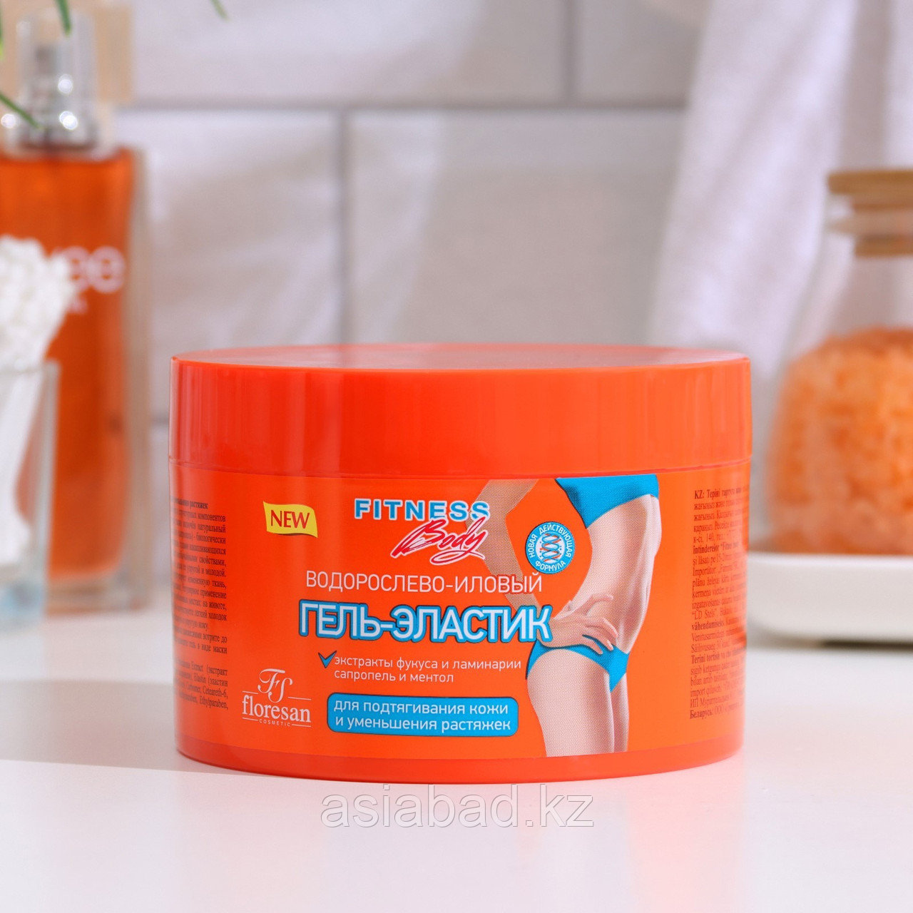 Floresan - Водорослево-иловый Гель-эластик для подтягивания кожи и уменьшения растяжек, 500 мл, фото 1
