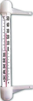 Термометр оконный уличный ТБ-3-М1 исп.14. (-50...+50С) Производства Стеклоприбор Украина
