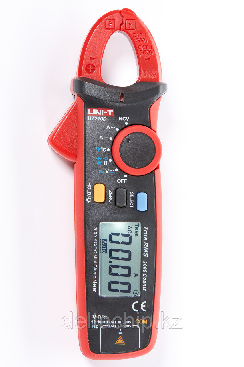 UT210D UNI-T МИНИТОКОИЗМЕРИТЕЛЬНЫЕ КЛЕЩИ НА 200А