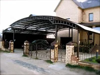 Навес из металла
