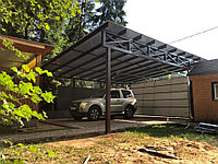 Односкатный навес