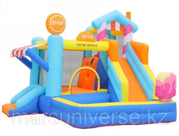 Надувной батут Bouncer Slide w/pool -  343*320*235 см