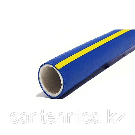 Шланг полив. арм. 3-слойный AQUA FORCE 3/4" 19 мм бухта 25 м ТЭП, фото 1