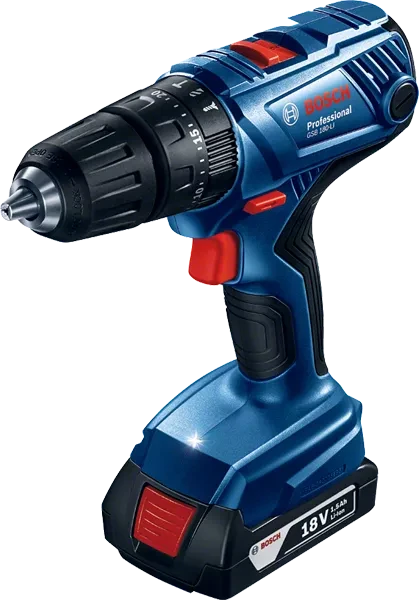 Аккумуляторный шуруповерт Bosch GSB 180-LI 06019F8307 (2 Ач x 2 шт, Li-Ion, 18 В, кейс)