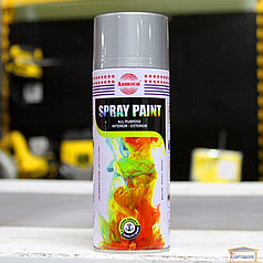 Краска аэрозольная акриловая ASMACO, Серебристо-серая (Silver Grey), 400 мл