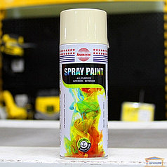 Краска аэрозольная акриловая ASMACO, Айвори, Цвет слоновой кости (Ivory), 400 мл