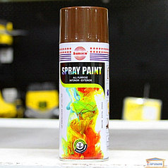 Краска аэрозольная акриловая ASMACO, Орехово-коричневая (Nut Brown), 400 мл