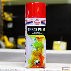 Краска аэрозольная акриловая ASMACO, Красная (Red), 400 мл