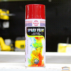 Краска аэрозольная акриловая ASMACO, Ярко-красная (Signal Red), 400 мл