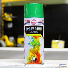 Краска аэрозольная акриловая ASMACO, Зеленая (Fresh Green ), 400 мл